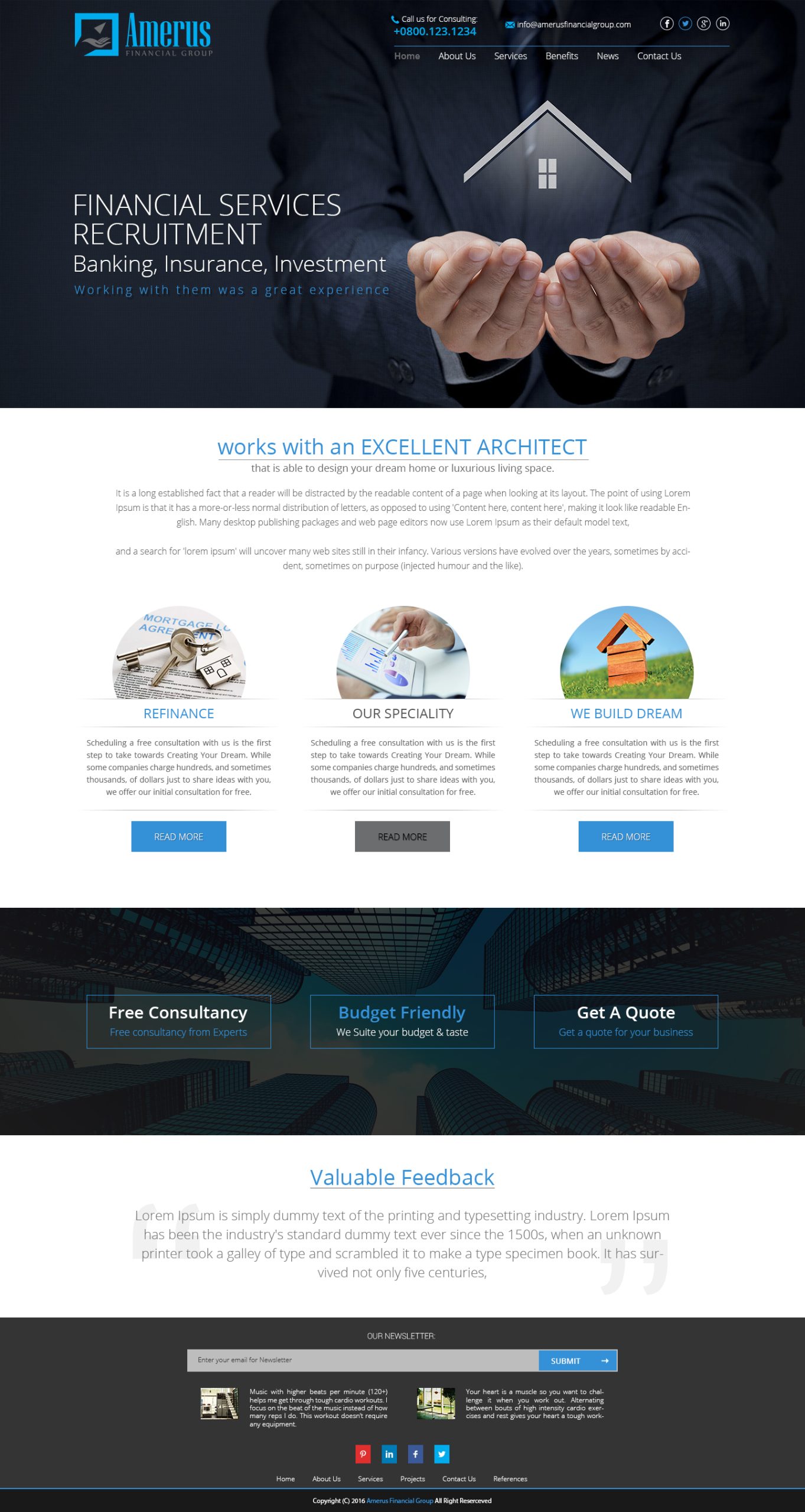 Healthcare clinic site — Healthcare website by One Source Soft